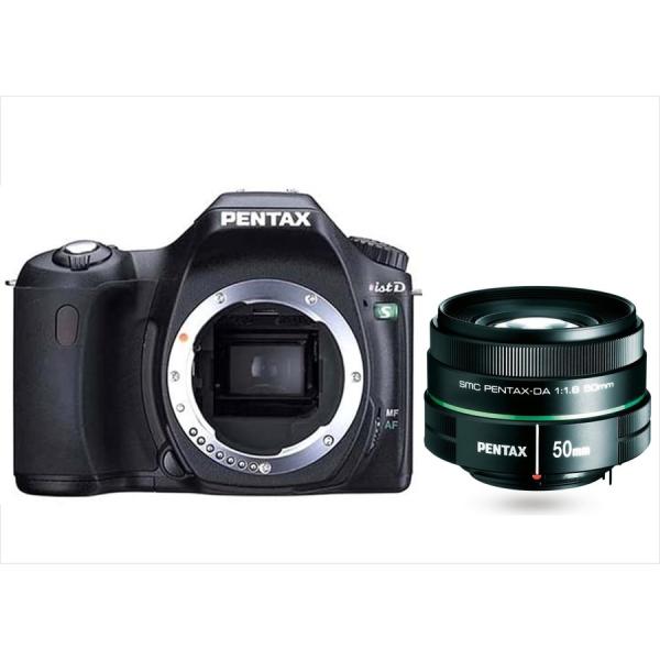 ペンタックス PENTAX ist DS 50mm 1.8 単焦点 レンズセット ブラック カメラ ...