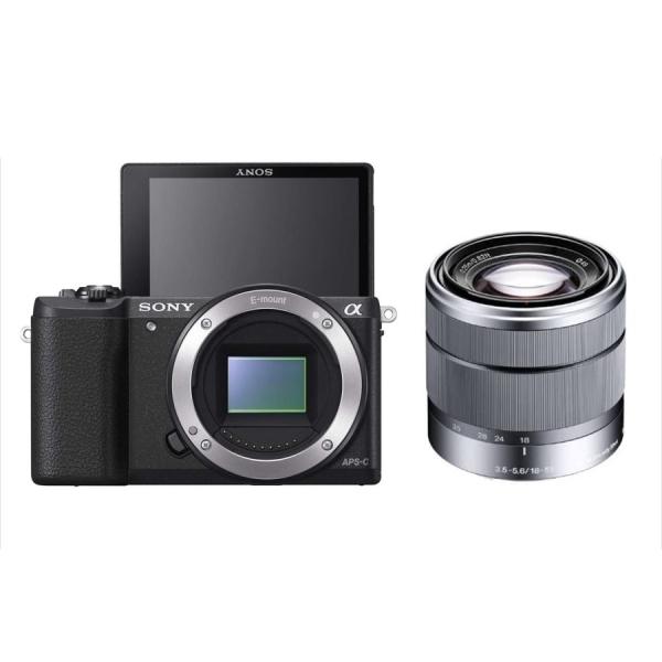 ソニー α5100 E 18-55mm レンズセット ミラーレス一眼 中古 カメラ SONY