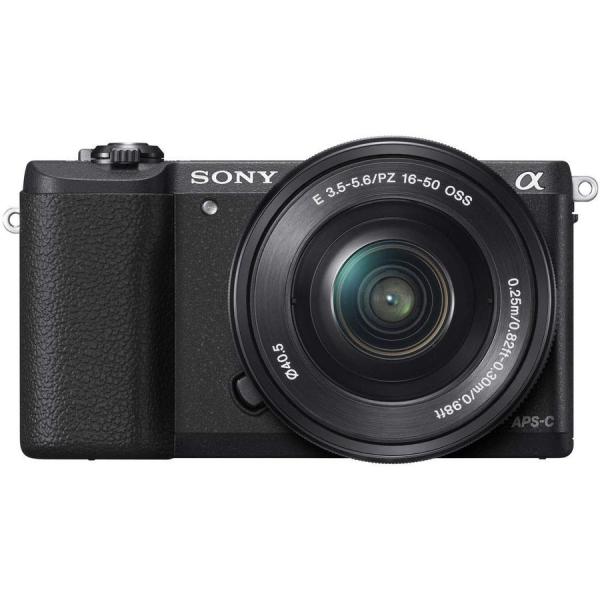 ソニー α5100 16-50mm レンズキット ブラック ミラーレス一眼 カメラ 中古 SONY