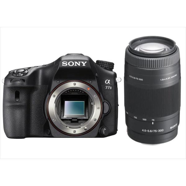 ソニー SONY α77 Mark2 75-300mm 望遠 レンズセット デジタル一眼レフ カメラ...