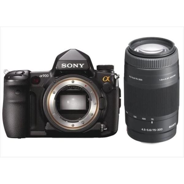 ソニー SONY α900 75-300mm 望遠 レンズセット デジタル一眼レフ カメラ 中古