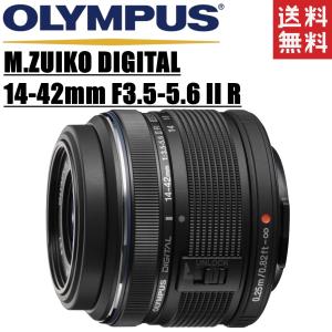 オリンパス OLYMPUS M.ZUIKO DIGITAL 14-42mm F3.5-5.6 II R ブラック マイクロフォーサーズ｜camerart