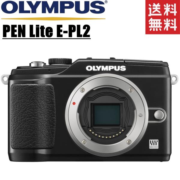 オリンパス OLYMPUS PEN Lite E-PL2 ボディ ブラック ミラーレス一眼レフ 新品...