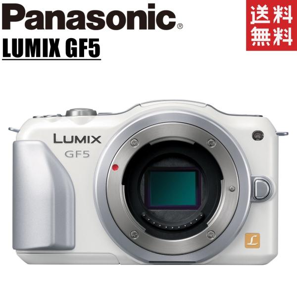 パナソニック Panasonic DMC-GF5 ボディ ホワイト ミラーレス一眼レフ 新品SDカー...