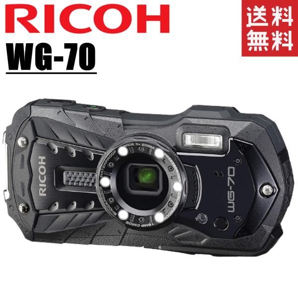 リコー RICOH リコー WG-70 業務用 デジタルカメラ アウトドアカメラ 防水 耐衝撃 防塵...