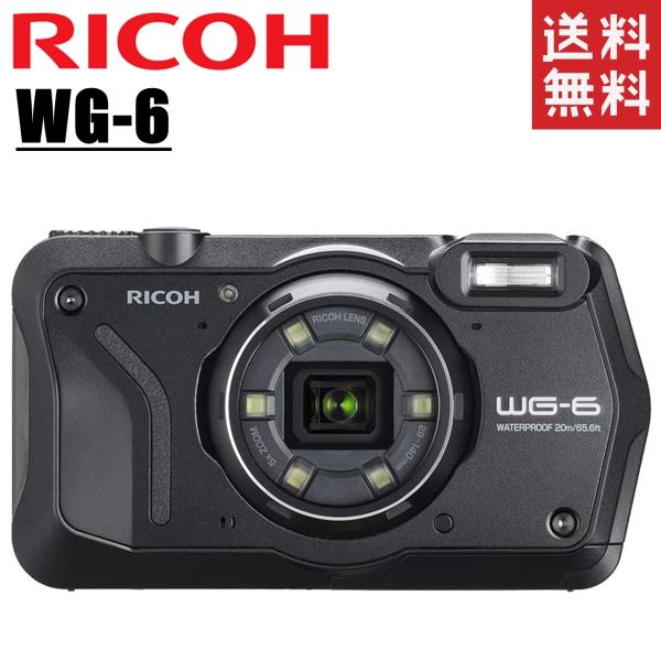 リコー RICOH WG-6 ブラック 防水 耐衝撃 防塵 耐寒 アウトドアカメラ GPS搭載