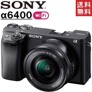 ソニー SONY α6400 ILCE-6400L レンズキット ブラック Wi-Fi搭載 ミラーレス一眼レフ｜camerart