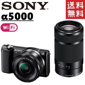 ソニー SONY α5000 アルファ5000 ILCE-5000 ダブルレンズキット 新品SDカー...