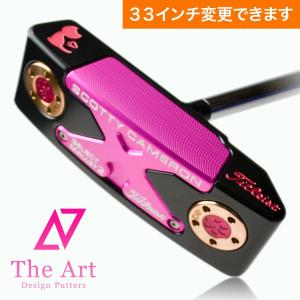 スコッティキャメロン カスタムパター ニューポートM2 [NEXT] Black & Pink Tiara Charm Cat センターシャフト｜cameron-himawari