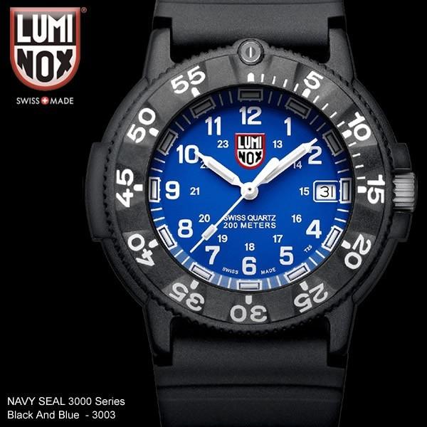 LUMINOX ネイビーシールズ 腕時計 クオーツ 20気圧防水 メンズ デイトカレンダー 3003...