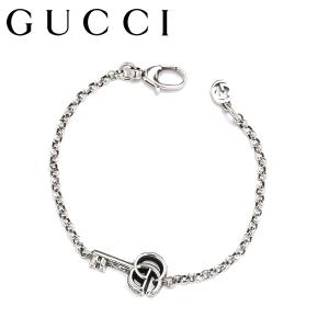 GUCCI グッチ ブレスレット シルバー ブランド キー チャーム ユニセックス 632207-j8400-0701｜cameron