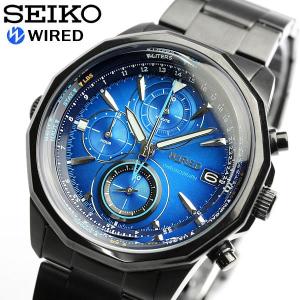 セイコー 腕時計 SEIKO セイコー 腕時計 ワイアード クロノグラフ クロノ AGAW421 メンズ 腕時計 ウォッチ｜cameron