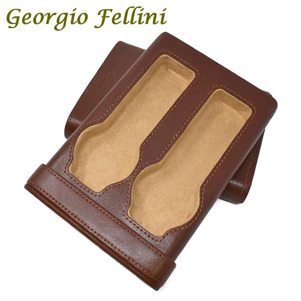 Georgio Fellini ジョルジオフェリーニ ウォッチボックス 本革 レザー 腕時計 収納 ...