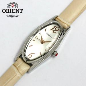 腕時計 レディス レディース 腕時計革ベルト ORIENT オリエント×シフォン ウォッチ