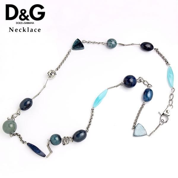 【訳あり商品】 DOLCE＆GABBANA D&amp;G ドルチェ＆ガッバーナ ドルガバ JEWELS ネ...