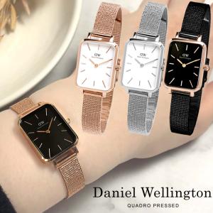 Daniel Wellington ダニエルウェリントン 腕時計 レディース レクタンギュラー メッシュ ローズゴールド ブラック シルバー ホワイト｜腕時計 財布 バッグのCAMERON