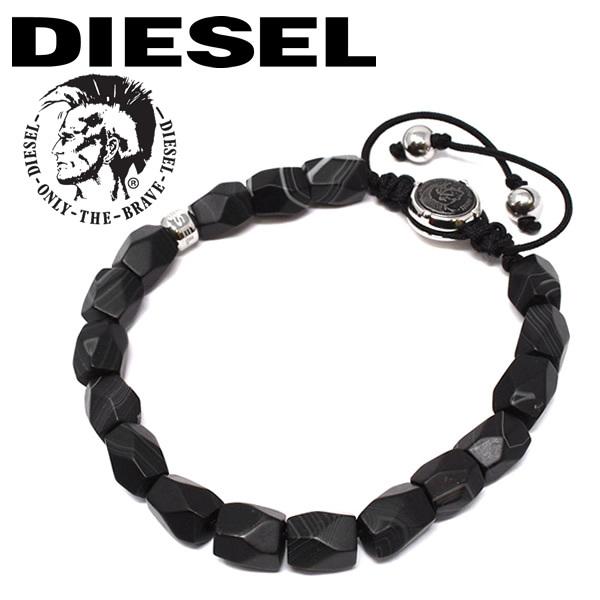 DIESEL ディーゼル ブレスレット ステンレス ブラック メンズ ブランド dx1134040