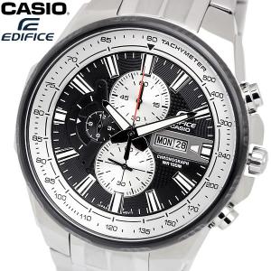 casio EDIFICE カシオ エディフィス クオーツ 腕時計 メンズ クロノグラフ 10気圧防水 カレンダー 日付・曜日 タキメーター ステンレス ウォッチ EFR549D1B｜cameron