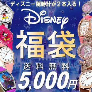 福袋 2020 ディズニー 腕時計 2点セット ミッキー ミニー ウォッチ レディース 女性 キッズ 子供