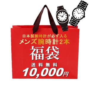 福袋 2021 日本製腕時計が必ず入る！メンズ 腕時計 2点セット 数量限定 送料無料 ウォッチ ランキング ブランド 人気
