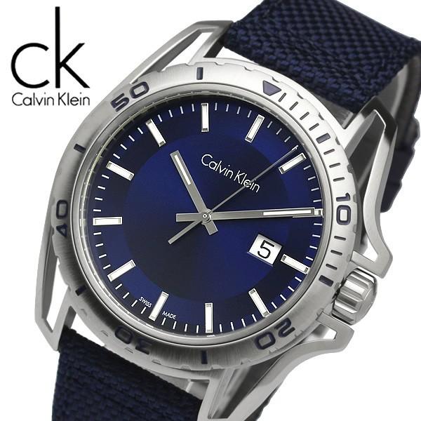 Calvin Klein アース クオーツ 腕時計 メンズ 42mm デイトカレンダー K5Y31U...