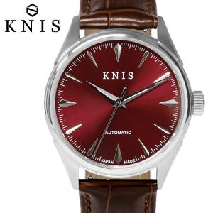 KNIS ニス 日本製 自動巻き 腕時計 メンズ レトロモダン スーパー