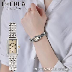 LCREA（ルクレア） 腕時計 レディース ソーラー 日本製 ステンレス