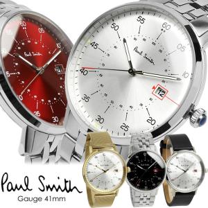 ポールスミス Paul Smith 腕時計 メンズ 革ベルト 41mm レザー ステンレス ブランド...