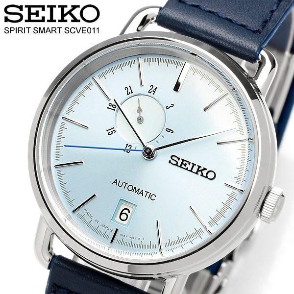SEIKO/セイコー スピリットスマート 自動巻き 腕時計 メンズ ブルー SPIRIT SMART...