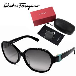 Salvatore Ferragamo サルヴァトーレフェラガモ サングラス レディース 国内正規品 ブラック グリーン グレーSF841SA-001｜cameron