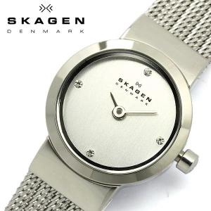 スカーゲン SKAGEN 腕時計 レディース skw2010 スカーゲン SKAGEN シルバー スワロフスキークリスタル｜cameron