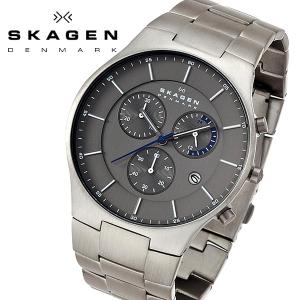 スカーゲン SKAGEN 腕時計 メンズ AKTIV クロノグラフ SKW6077｜cameron