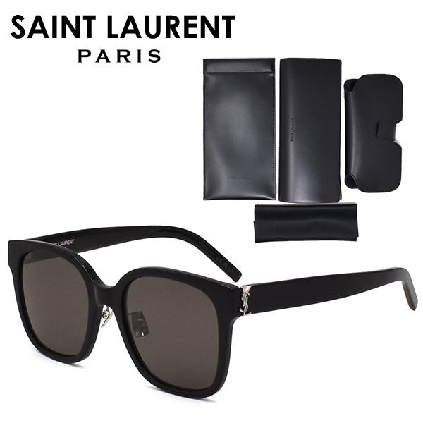 サンローラン サングラス ウェリントン UVカット ユニセックス  SAINT LAURENT ブラ...