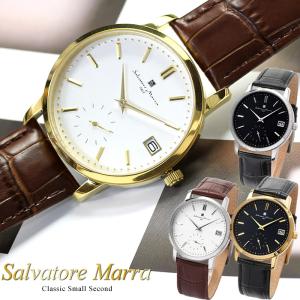 Salvatore Marra サルバトーレマーラ 腕時計 メンズ レディース 革ベルト レザー 38mm ウォッチ ブランド 人気 シンプル SM22106｜cameron