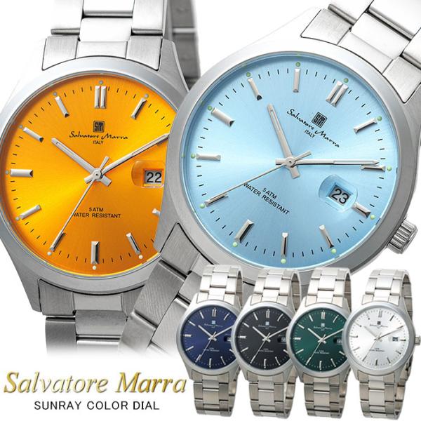 Salvatore Marra サルバトーレマーラ 腕時計 メンズ 時計 SM24107 日本製ムー...