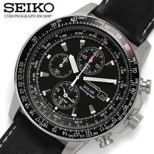 セイコー SEIKO 腕時計 メンズ クロノグラフ ソーラー SSC009P3