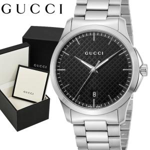 グッチ 時計 メンズ 腕時計 GUCCI Gタイムレス 40mm ブラック スイス製 ブランド 人気 ウォッチ ギフト YA1264051｜cameron