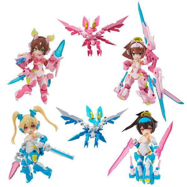 デスクトップアーミー メガミデバイス 朱羅シリーズ(桜鬼、蒼衣)　コンプリートBOX