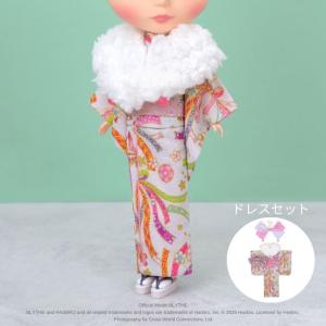 ブライス（Blythe） Dear Darling fashion for dolls「レース着物