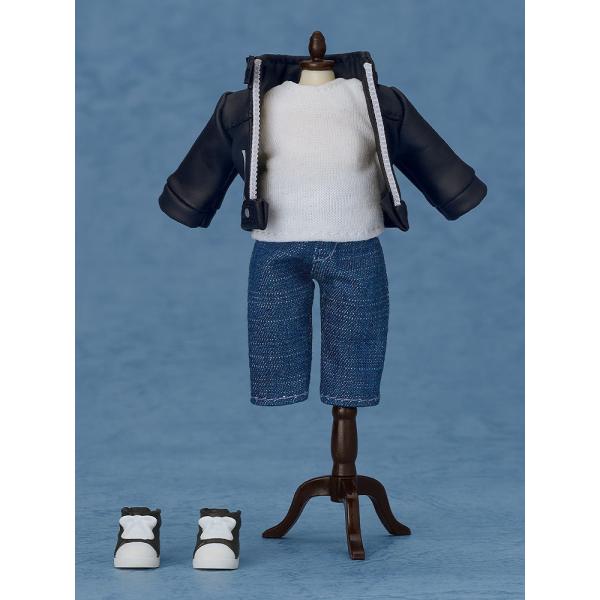 ねんどろいどどーる おようふくセット ライダースジャケット ブラック ドール用衣装 着せ替え
