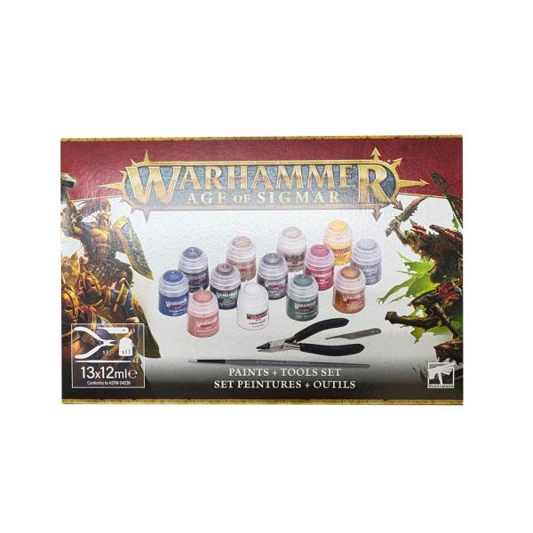 エイジ・オブ・シグマー　ペイント+ツールセット　Warhammer Age of Sigmar: P...