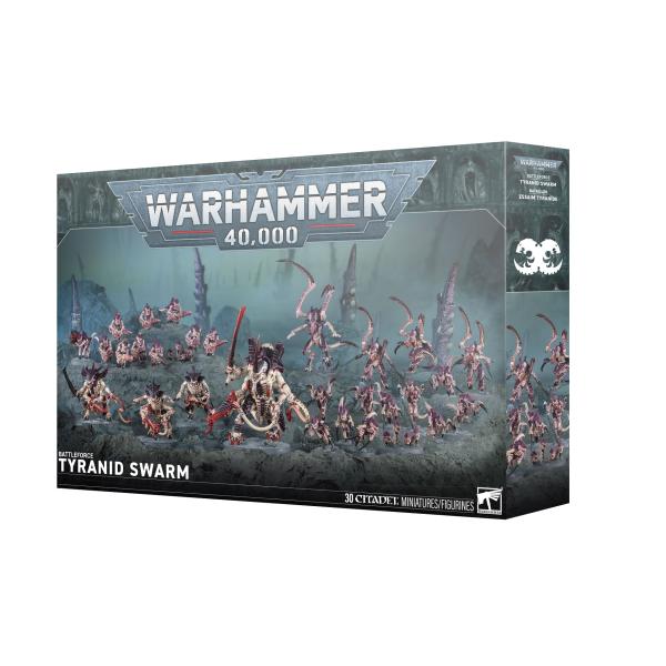 ウォーハンマー40,000 バトルフォース ティラニッドの大群 30体 プラモデル　TYRANIDS...