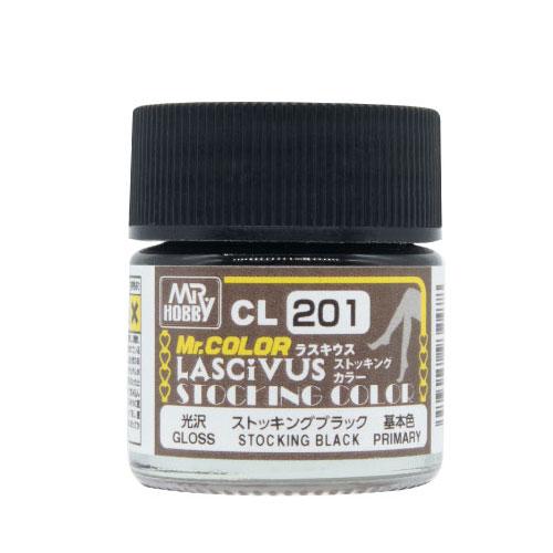 Mr.カラー LASCIVUS CL201 ストッキングブラック ストッキング塗料 GSIクレオス