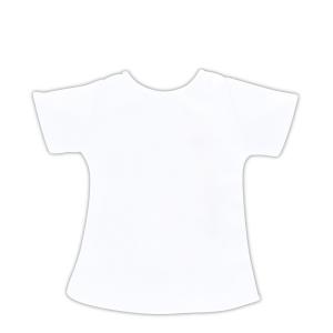 アゾン PNS コットンTシャツII ホワイト 1/6 ドール服 POC648-WHT｜カメズハウス