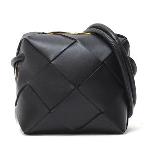 ボッテガヴェネタ バッグ レディース BOTTEGA VENETA ミニ カセット カメラバッグ ブラック 701915 VCQC2 8425｜camino-japan