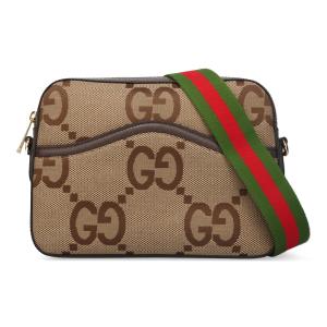 グッチ バッグ メンズ GUCCI ジャンボGG メッセンジャーバッグ 675891 UKMDG 2570 ベージュ+ブラウン｜camino-japan