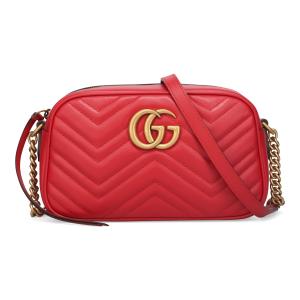 グッチ バッグ レディース GUCCI GGマーモント 447632 DTD1T 6433 レッド｜camino-japan