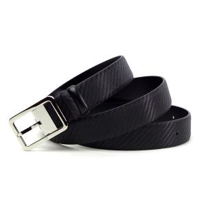 ダンヒル dunhill メンズベルト カーボンレザー リバ...