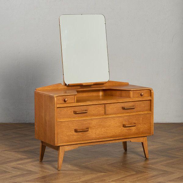 デスク・ビューロー イギリス オーク ジープラン G-PLAN Brandon ドレッシングチェスト...