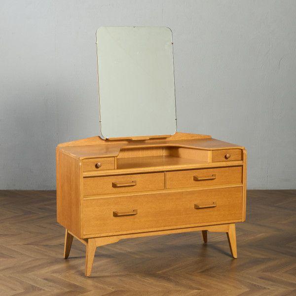 デスク・ビューロー イギリス オーク ジープラン G-PLAN Brandon ヴィンテージ ドレッ...